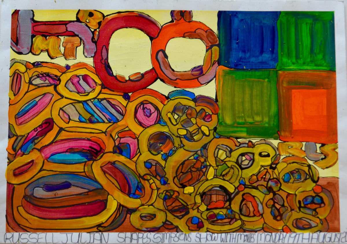 Russell Julian Shapes Simpsons Show with Movie s, 2016