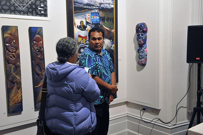 Artist Nunu Ama and Husband