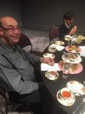 Eddie at High Tea