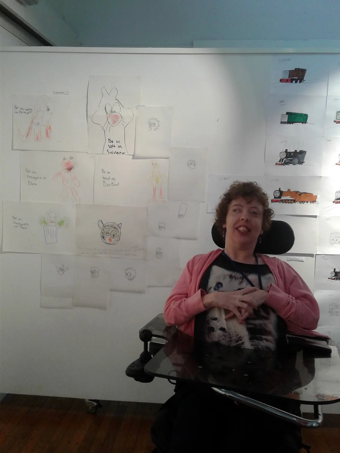 Leonie Brunt and her artwork