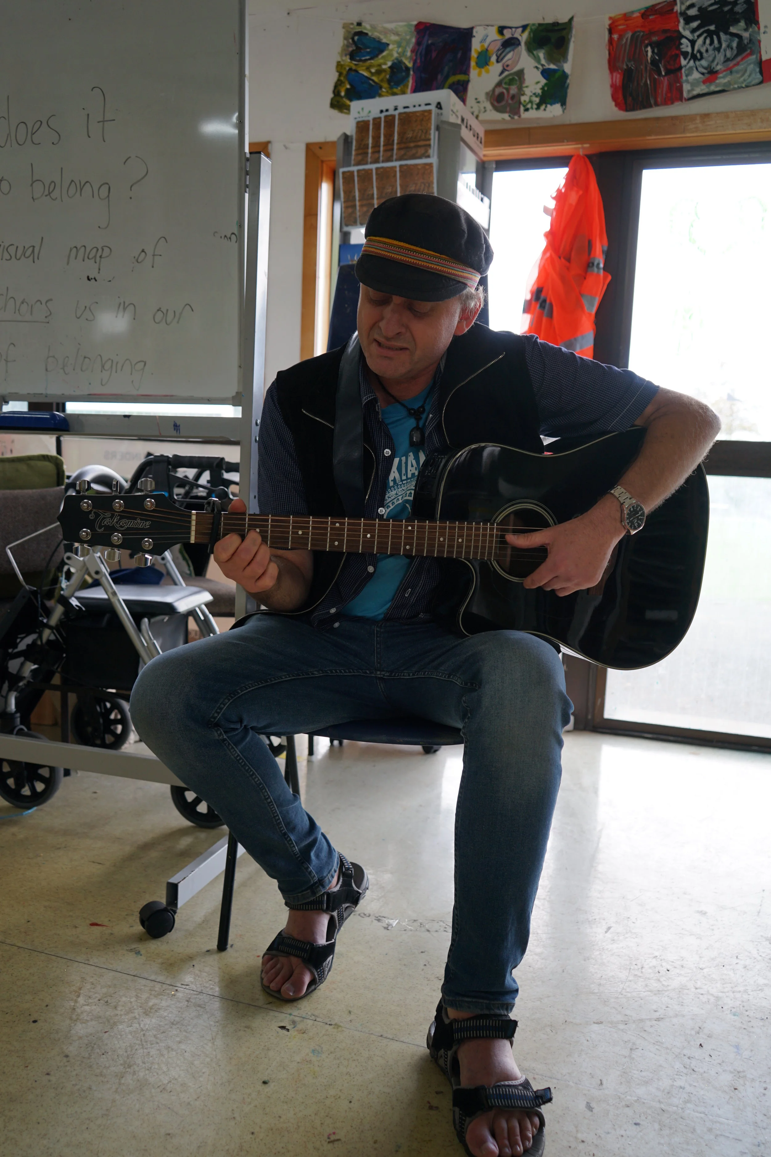 Grant Dallow in Mapura Studios