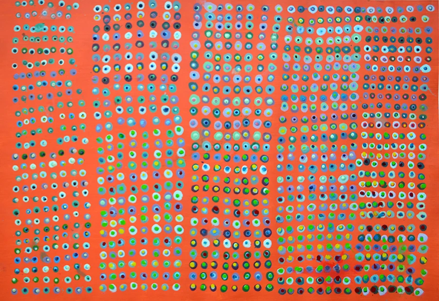 Christina Van der Hooft "Untitled Orange Dots" (Semi-finalist)