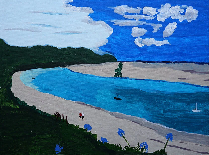 Nigel Clunie, Mangawai Estuary, 2019