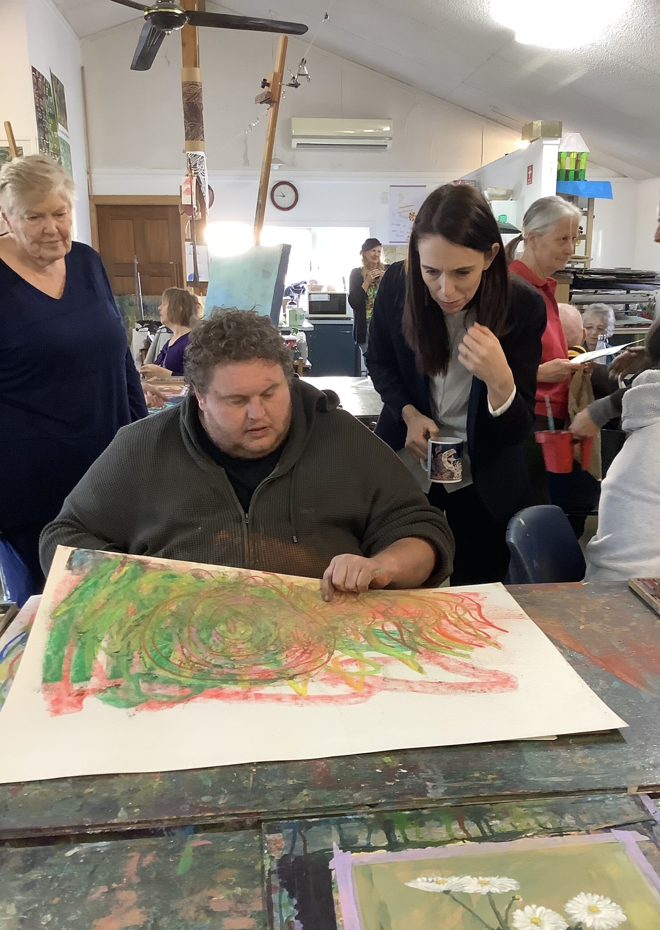 Māpura Director Diana McPherson, Colin Harris & Jacinda Adern