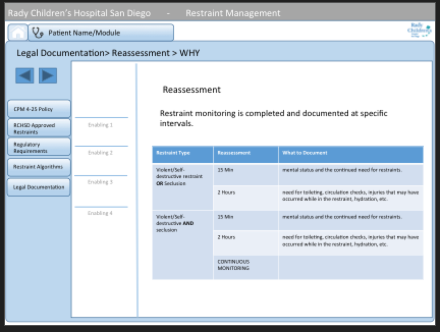 Decision tables provide quick and simple actions