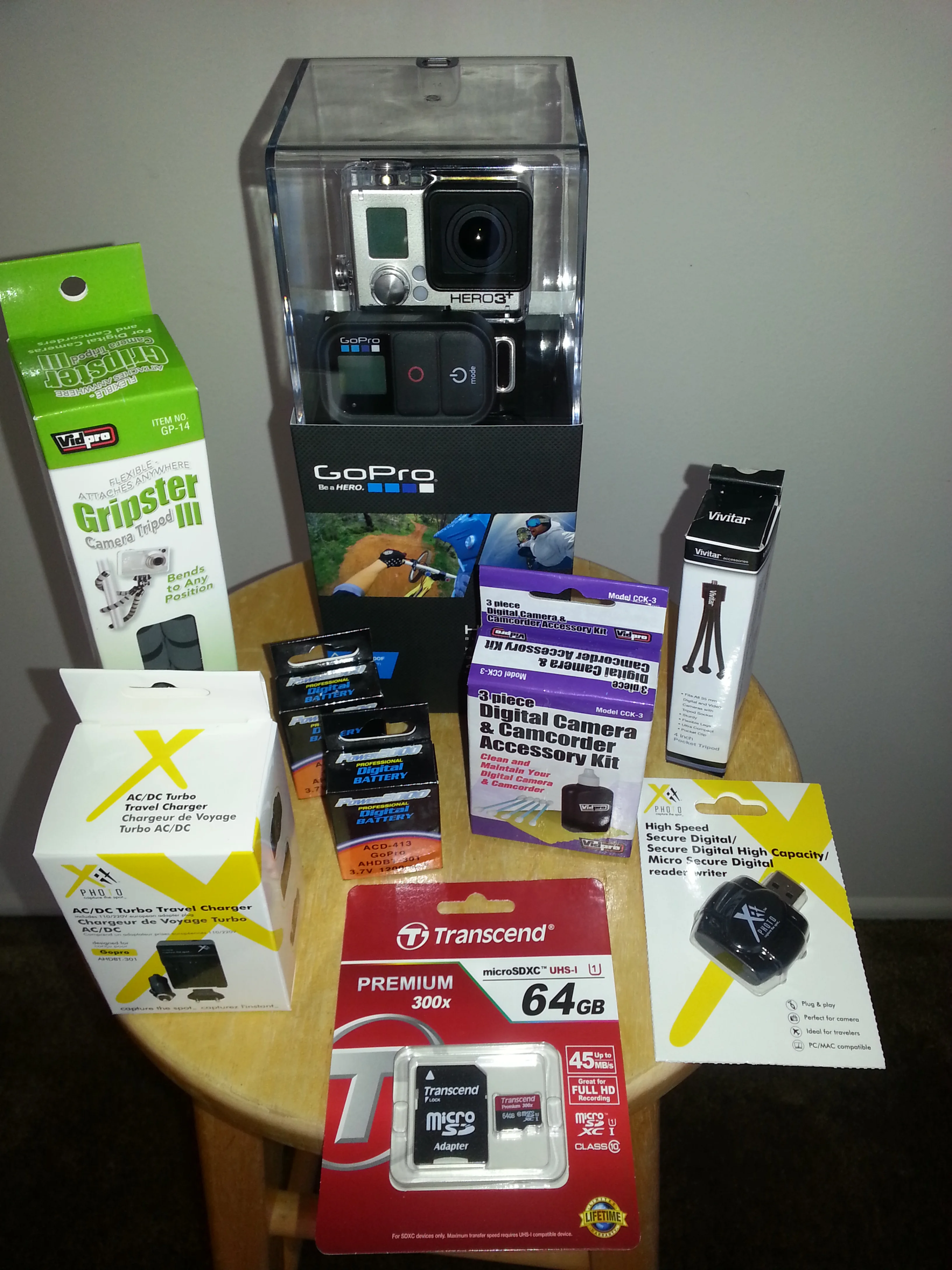 GoPro Black with remote