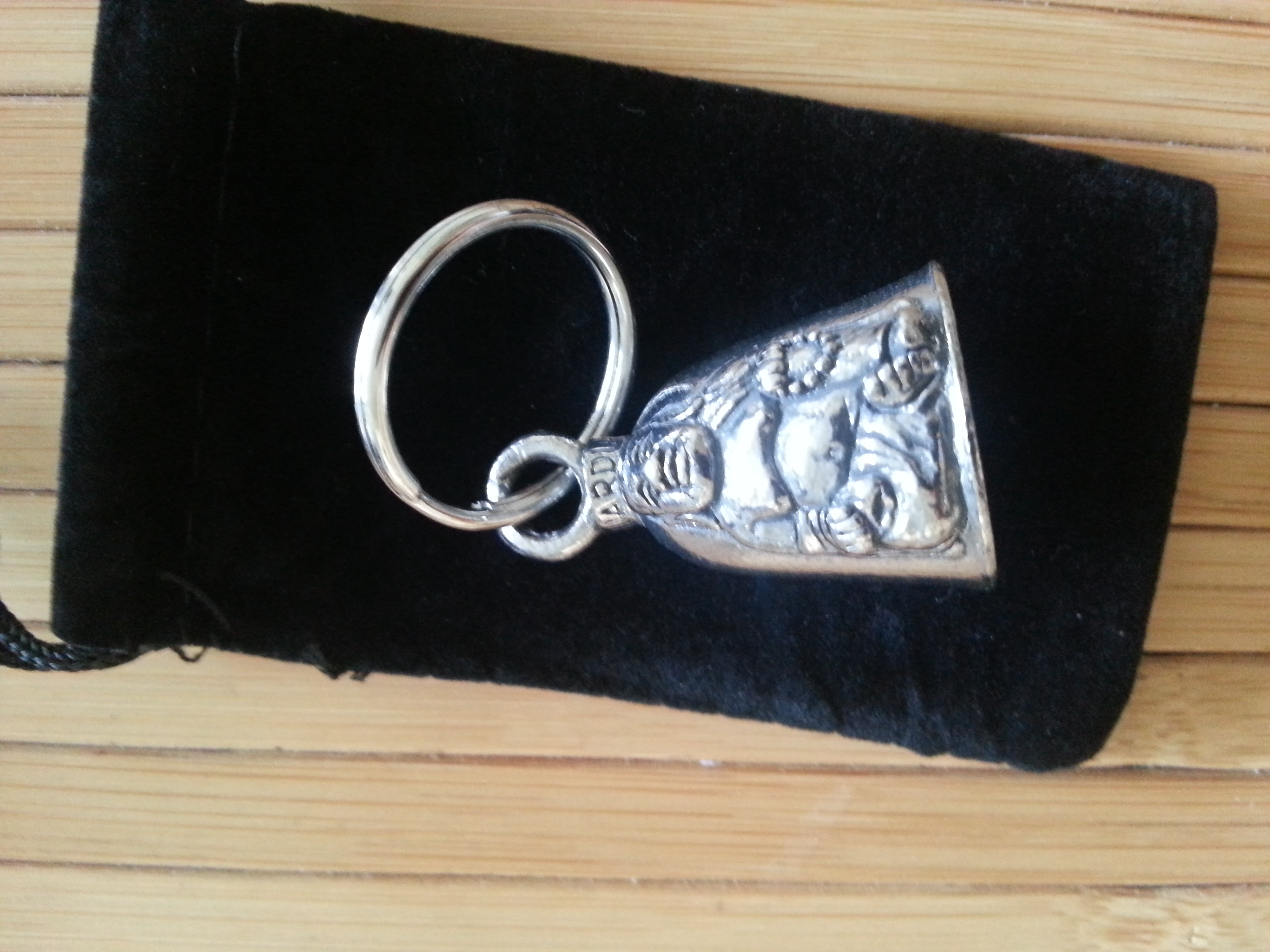 The Buddha Bell keeps me save...