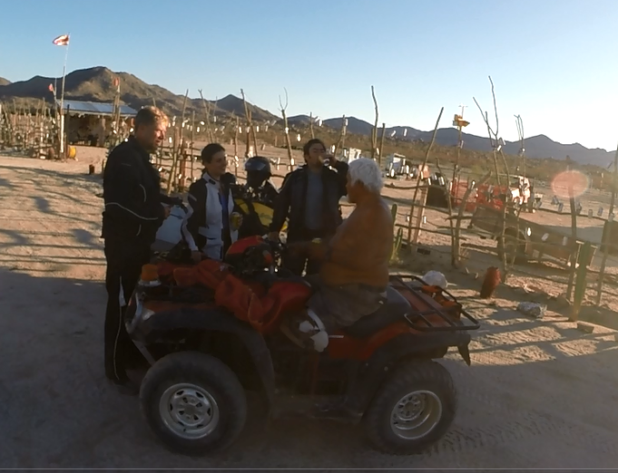 Coco on his quad