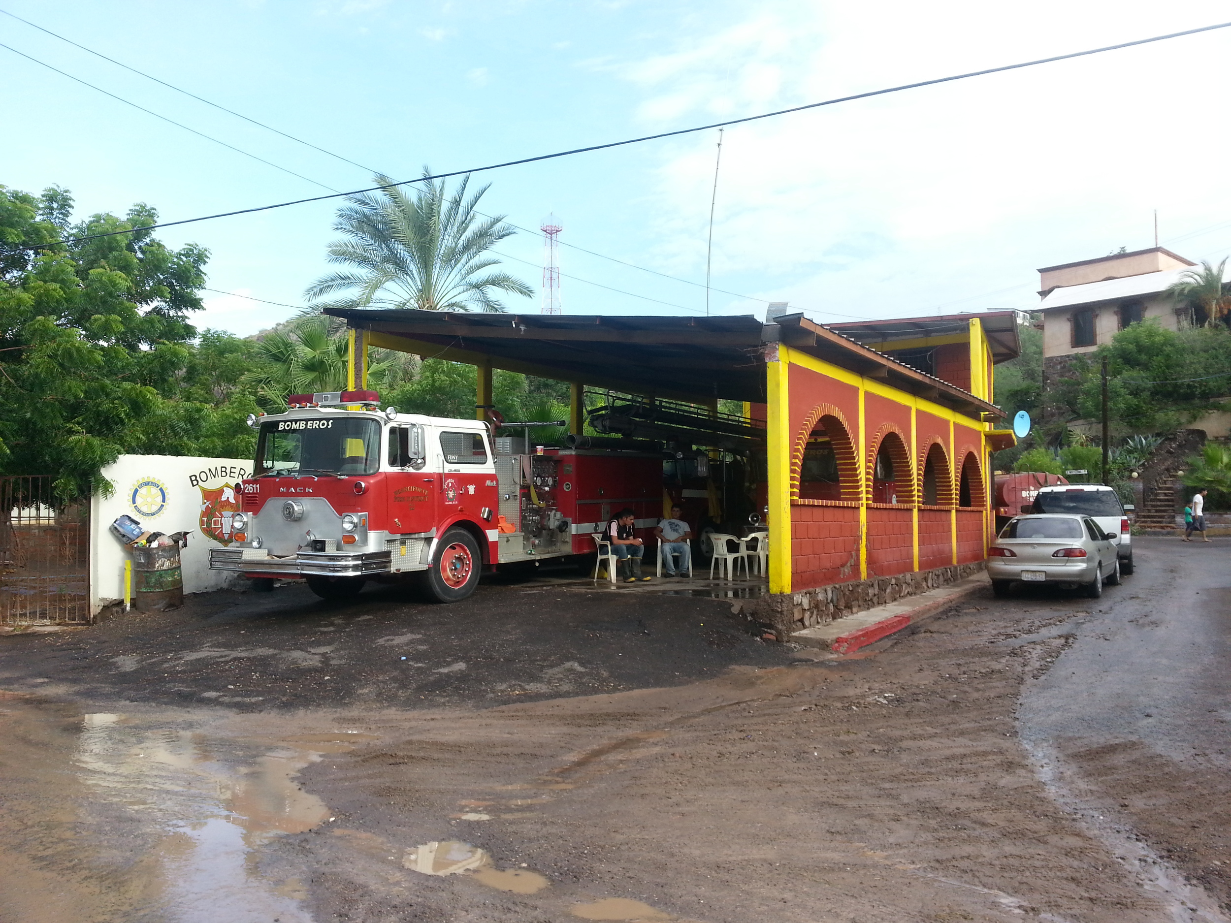 The fire house