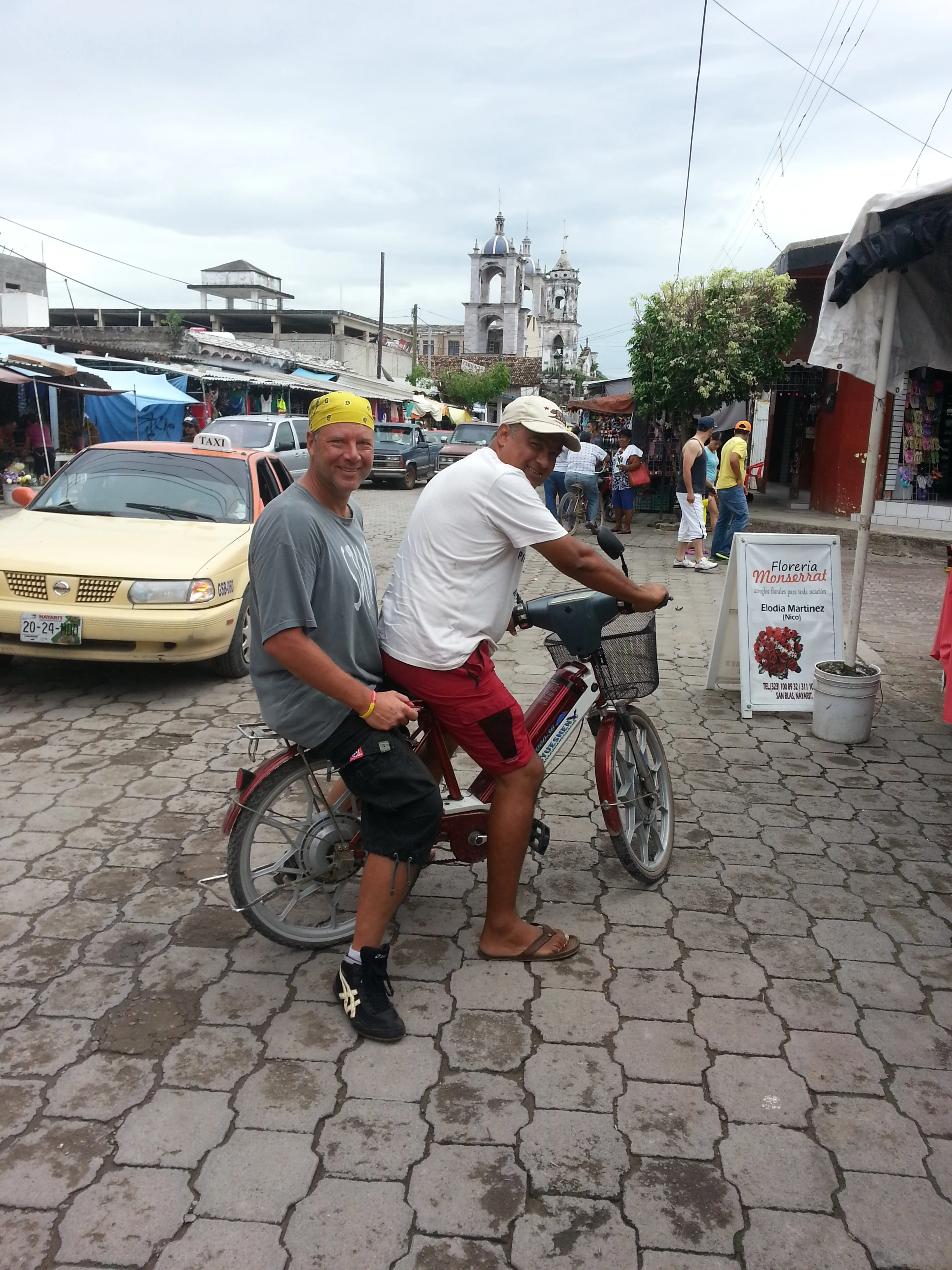 Horsing around...downtown San Blas
