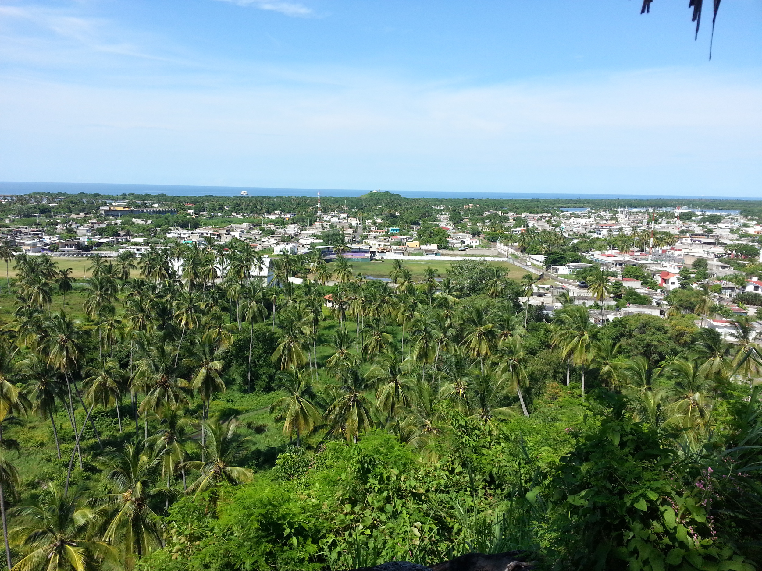 San Blas from the top of the hill...