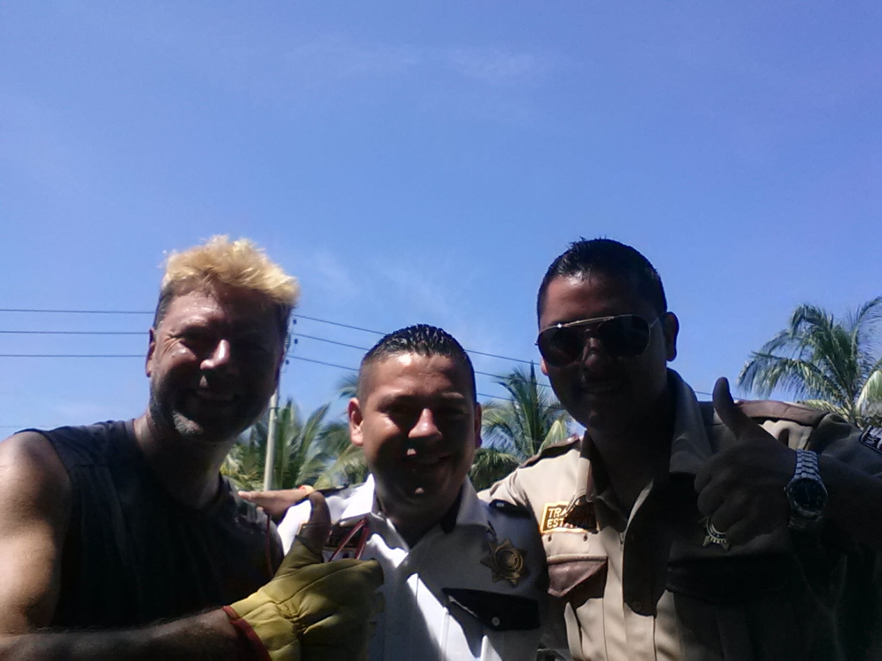My new (paid) friends from the San Blas PD