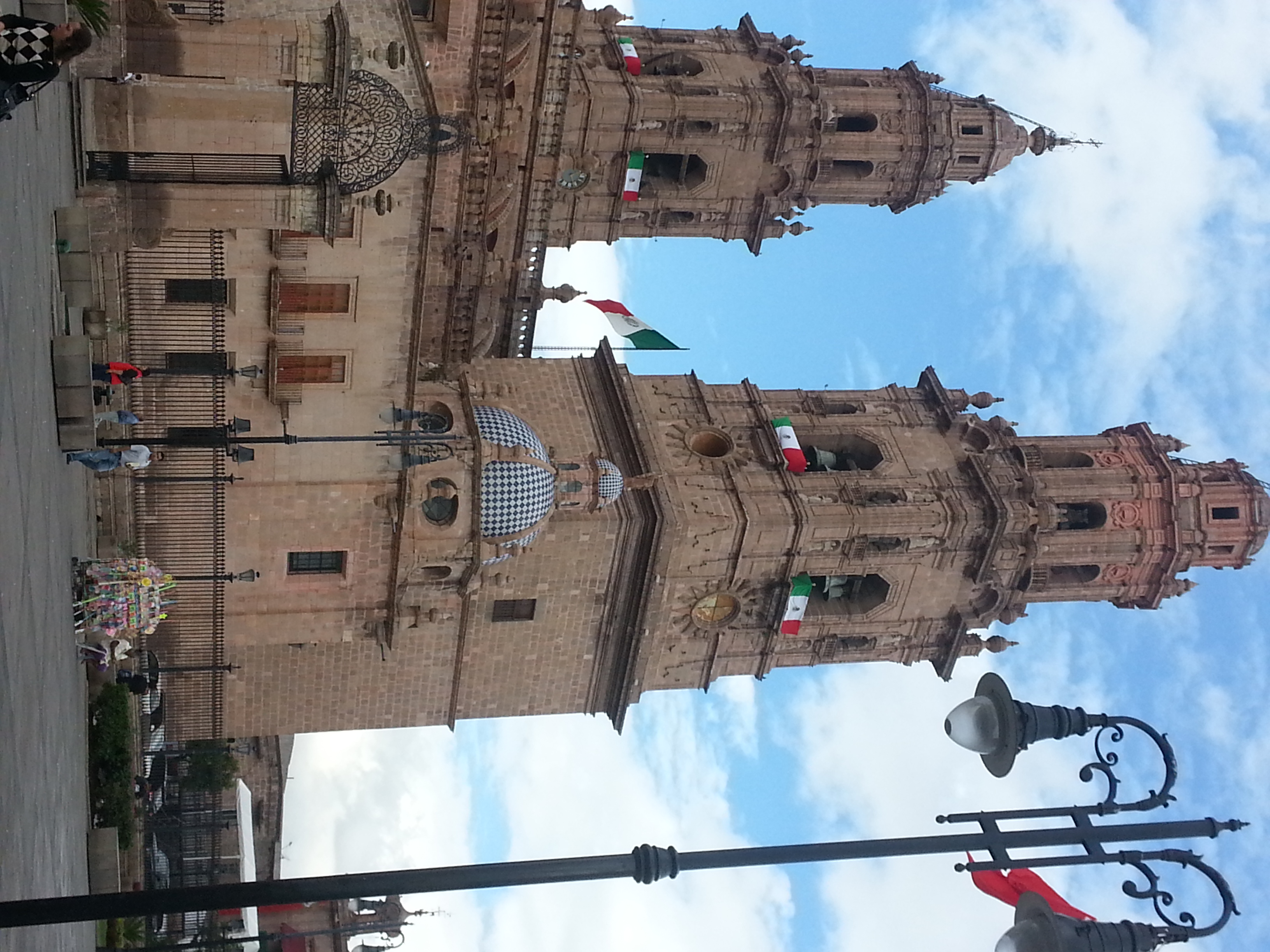 A Basilica...this time in Morelia. Beautiful old city.