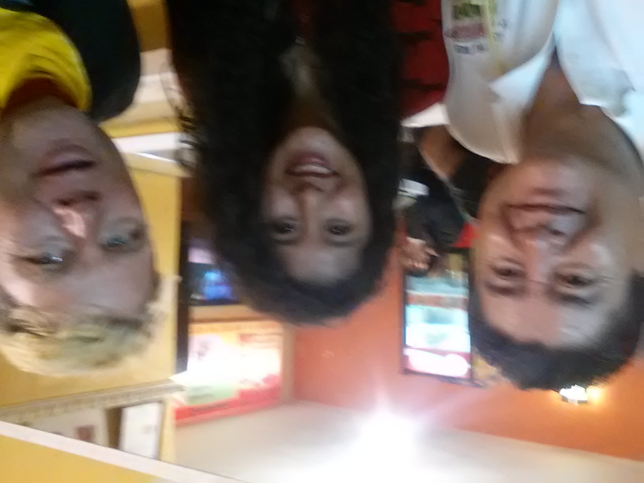 Mr. Happy, little Ms. Happy and a "Happy" customer