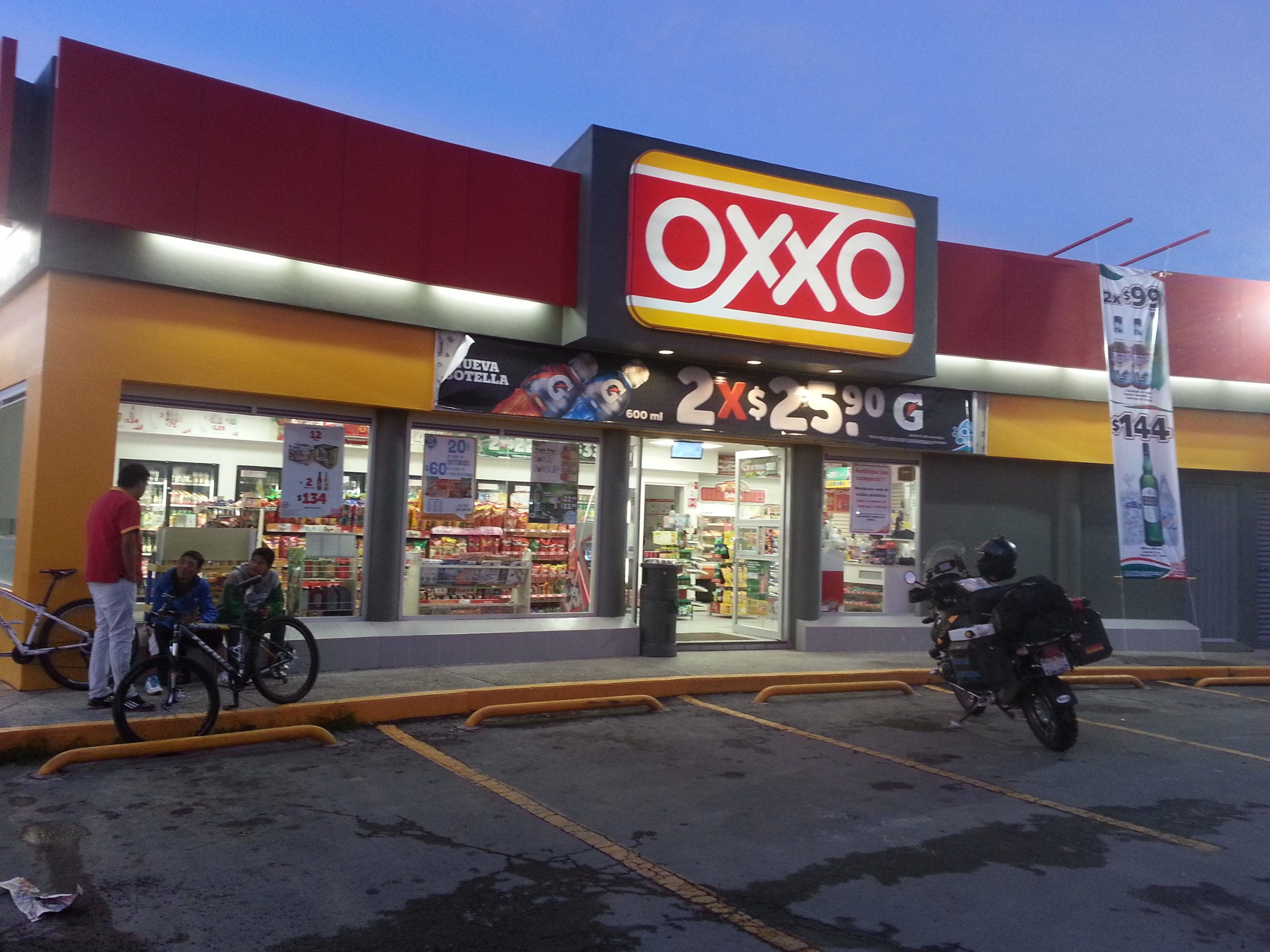OXXO coffee in the morning....