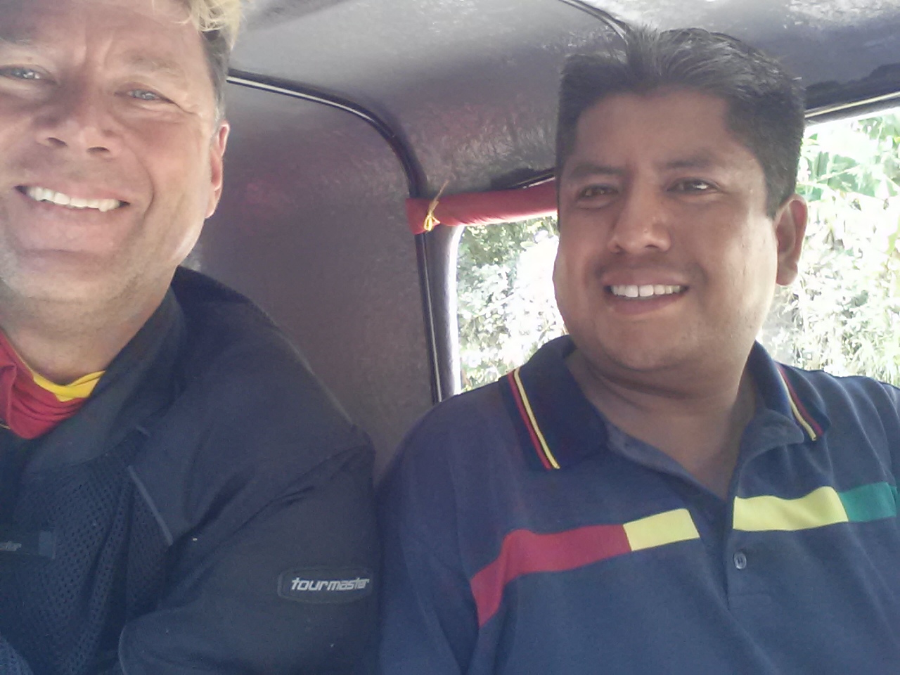 This tuk-tuk driver in a remote town...has lived in Fremont, CA before...really?