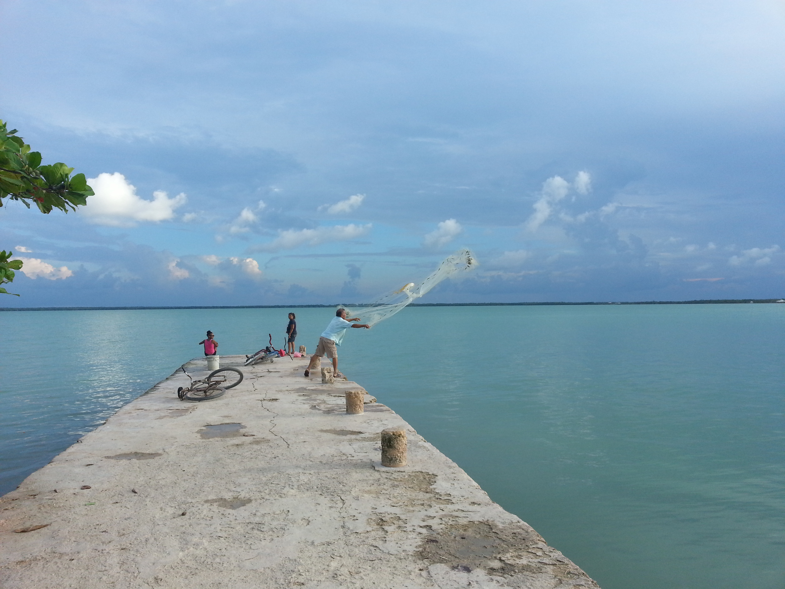 Fishing is not considered a sport here.