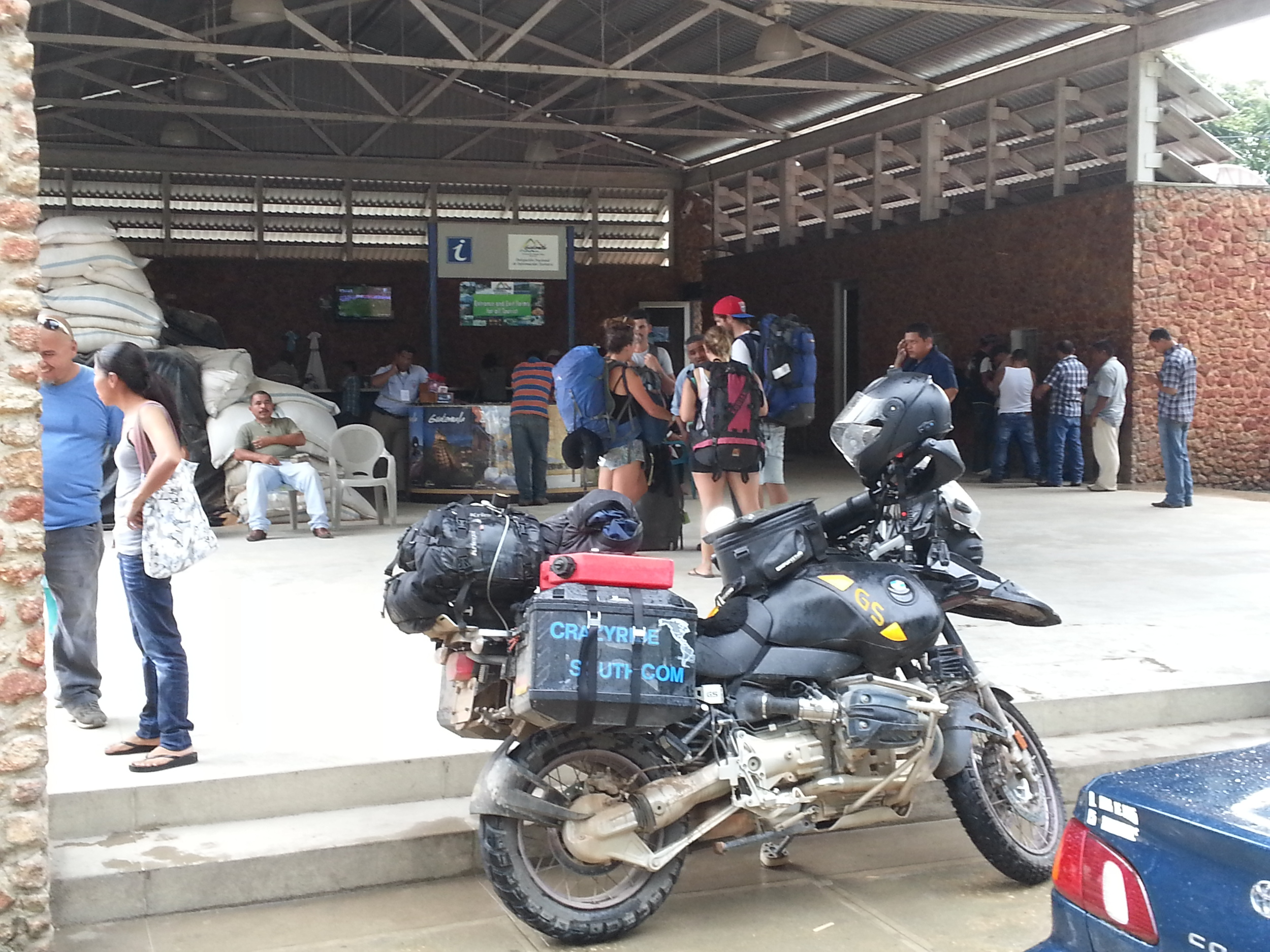 Guatemalan Immigration/Customs hall