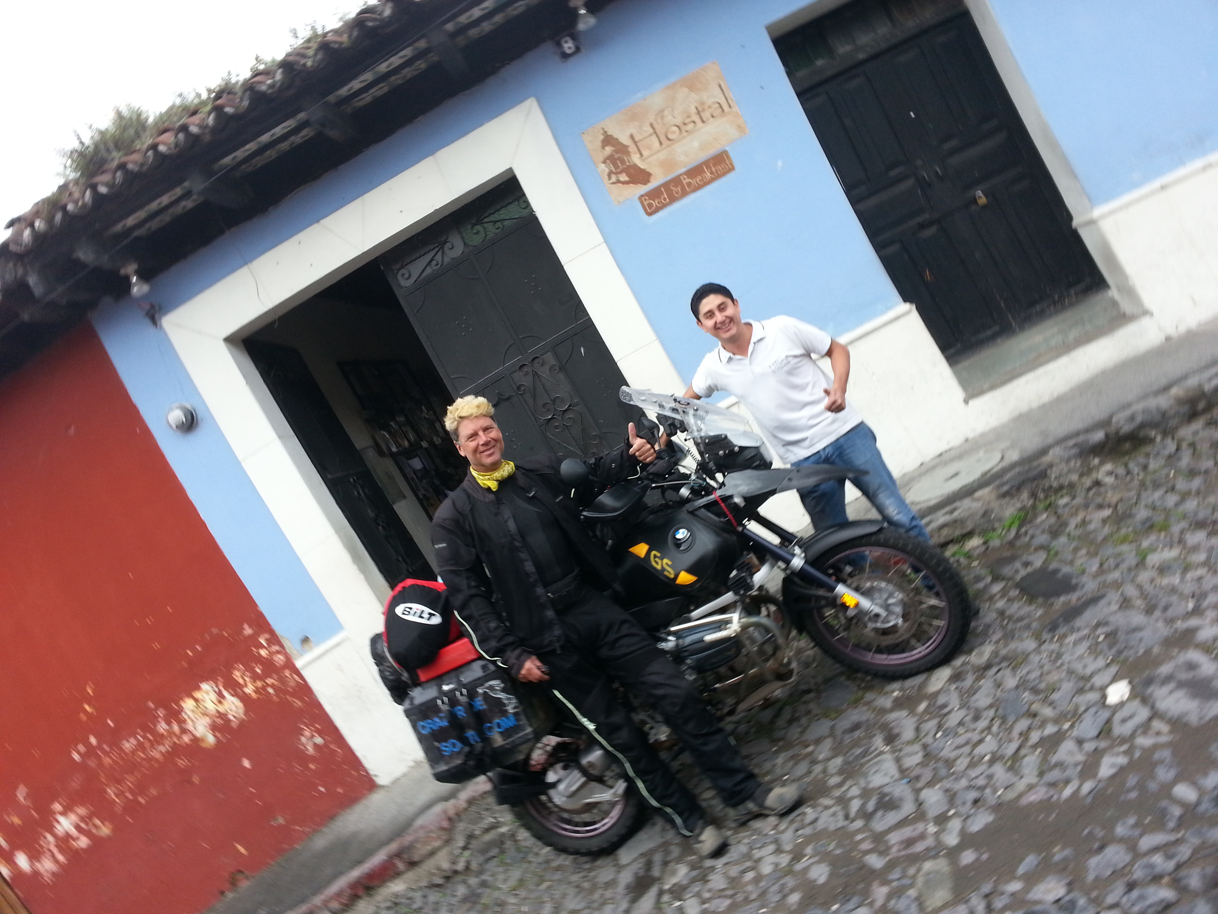 Gracias,,,El Hostal, for putting up with me.