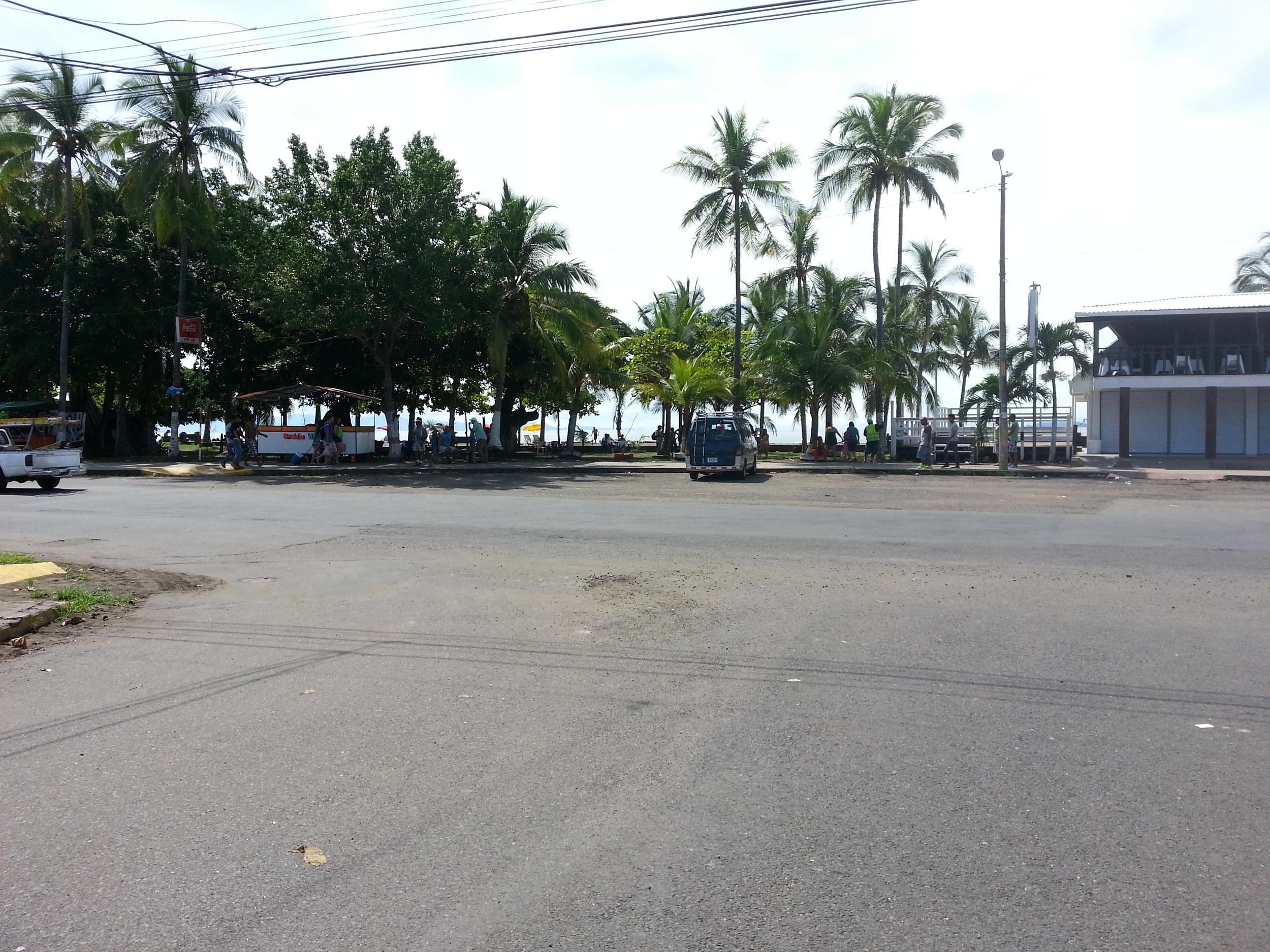 Puntarenas beach promenade