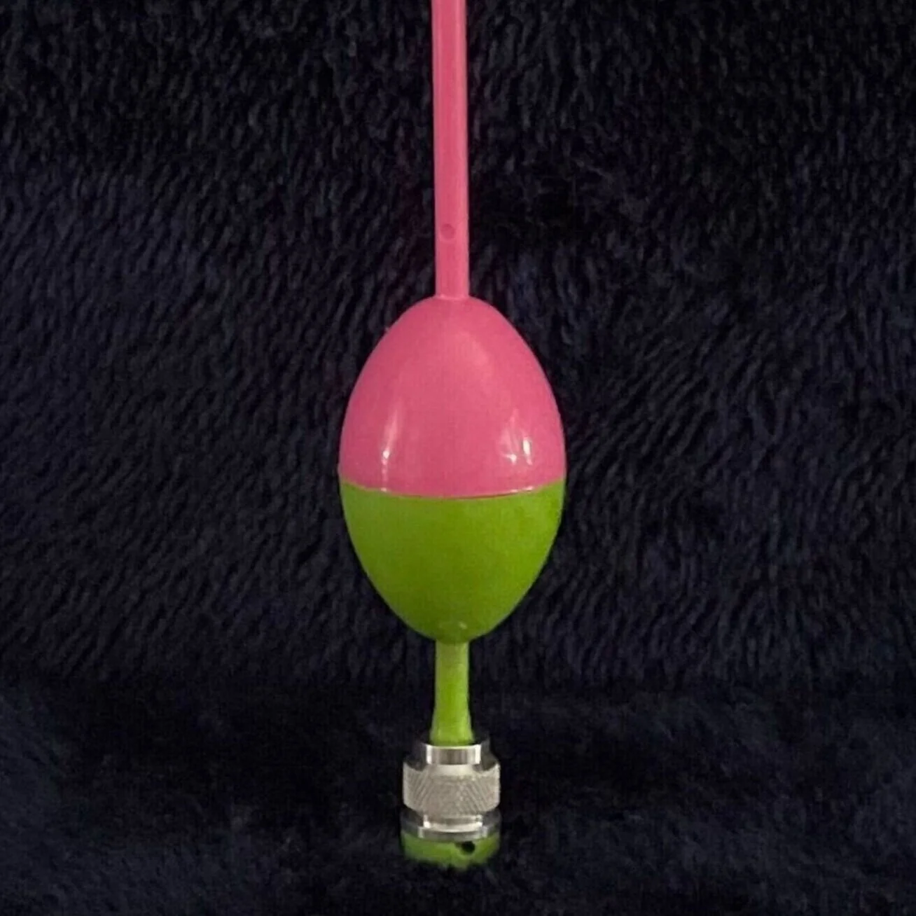 Oval Pink Stem Bobber
