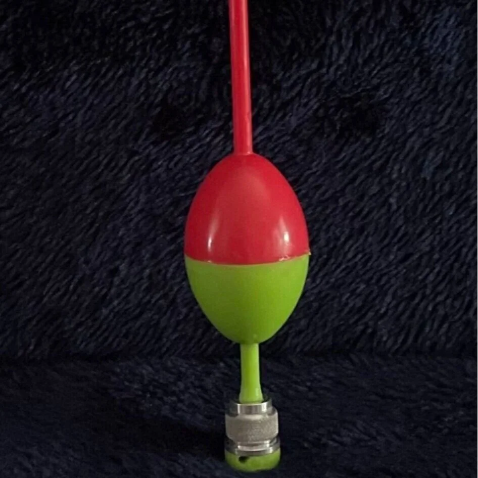 Oval Red Stem Bobber