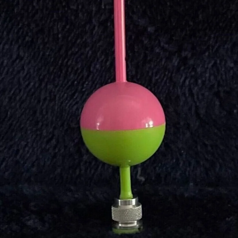 Round Pink  Stem Bobber