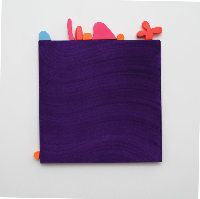 Witch's Butter 2015 Acrylic on wood and canvas 27 × 24 in 68.6 × 61 cm