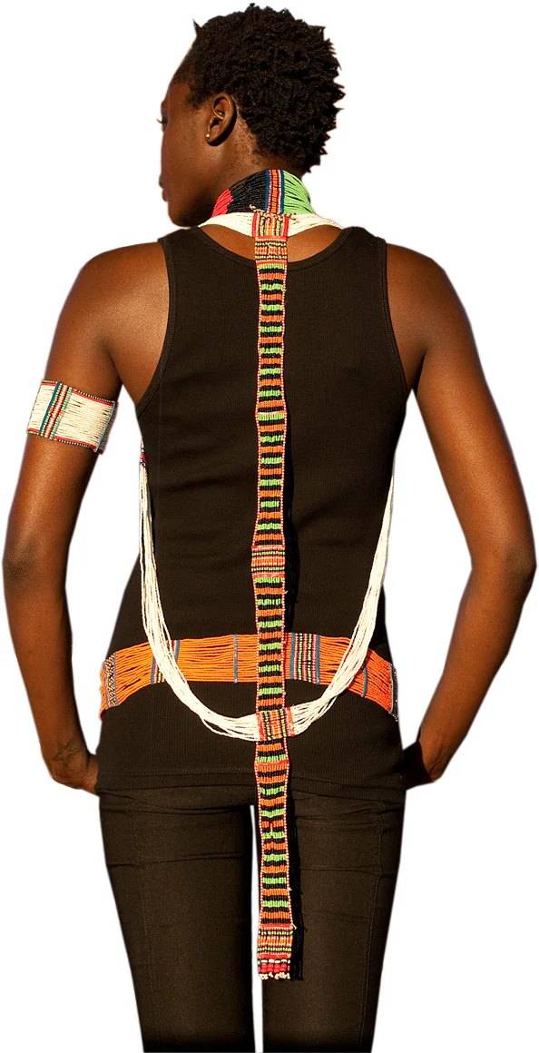 Toposa Beadwork Back Detail