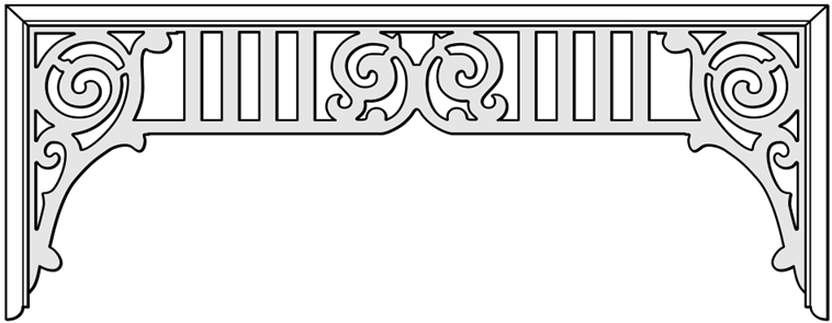 Range: Heritage Product Code: HFR4 Height: 270 or 400mm Internal Hanging Space: 150 or 200mm Width: As you require