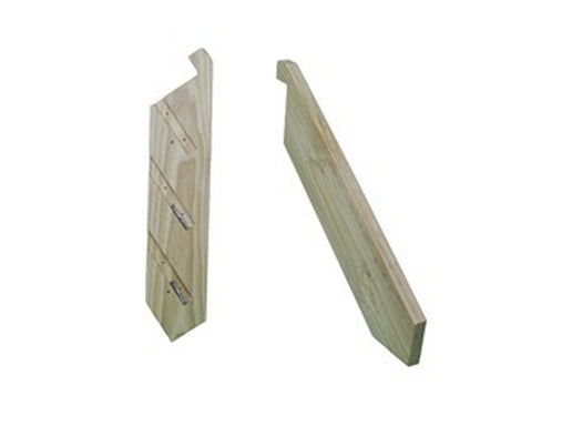 Stringers - CCA Pine with Batten Screws Product Code: KCSTAIR Made using 240 x 45mm CCA Pine Measurements: Height: 330mm Width: 900mm wide – 5400mm wide Distance out from platform 380mm TREADS NOT INCLUDED