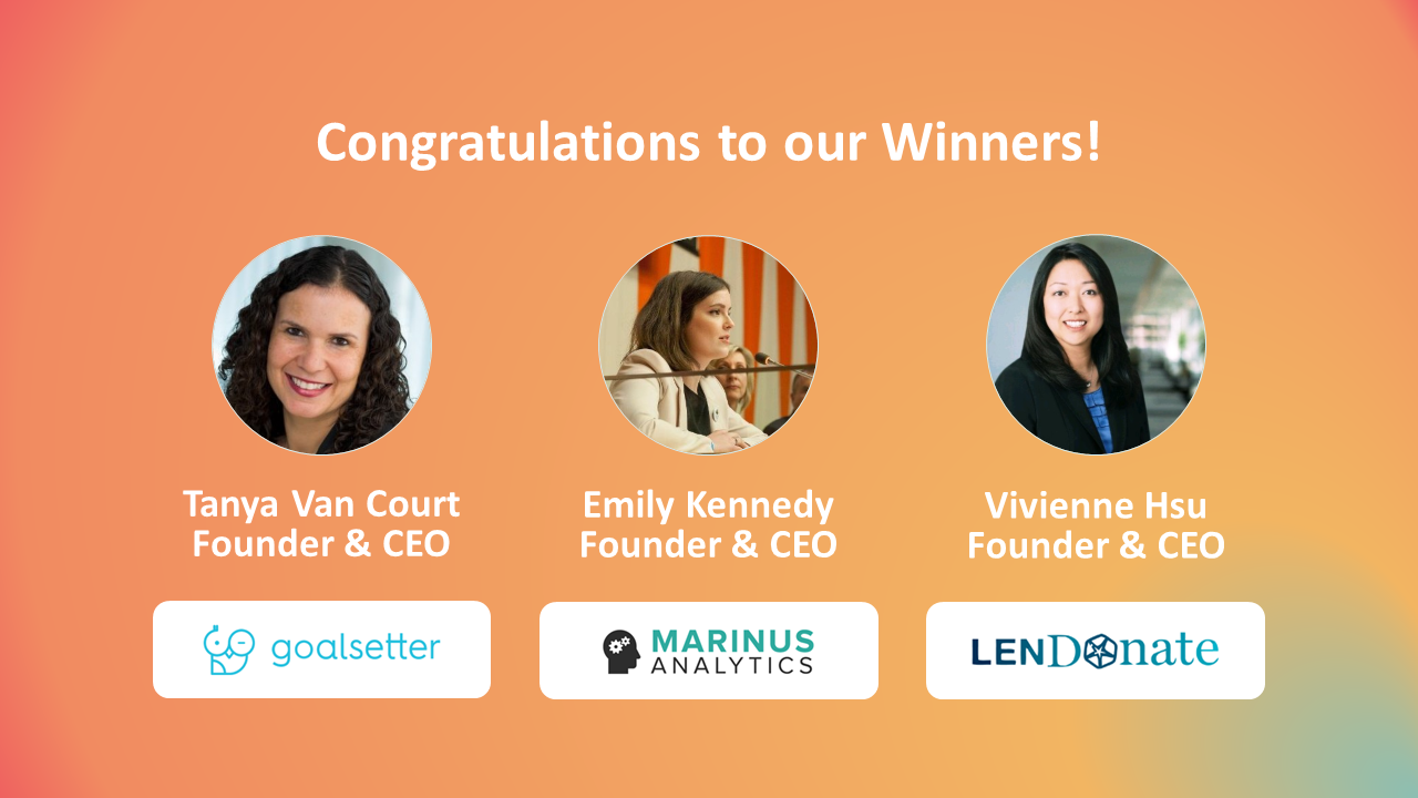 Female Founders in Tech Winners Announced! — Quesnay