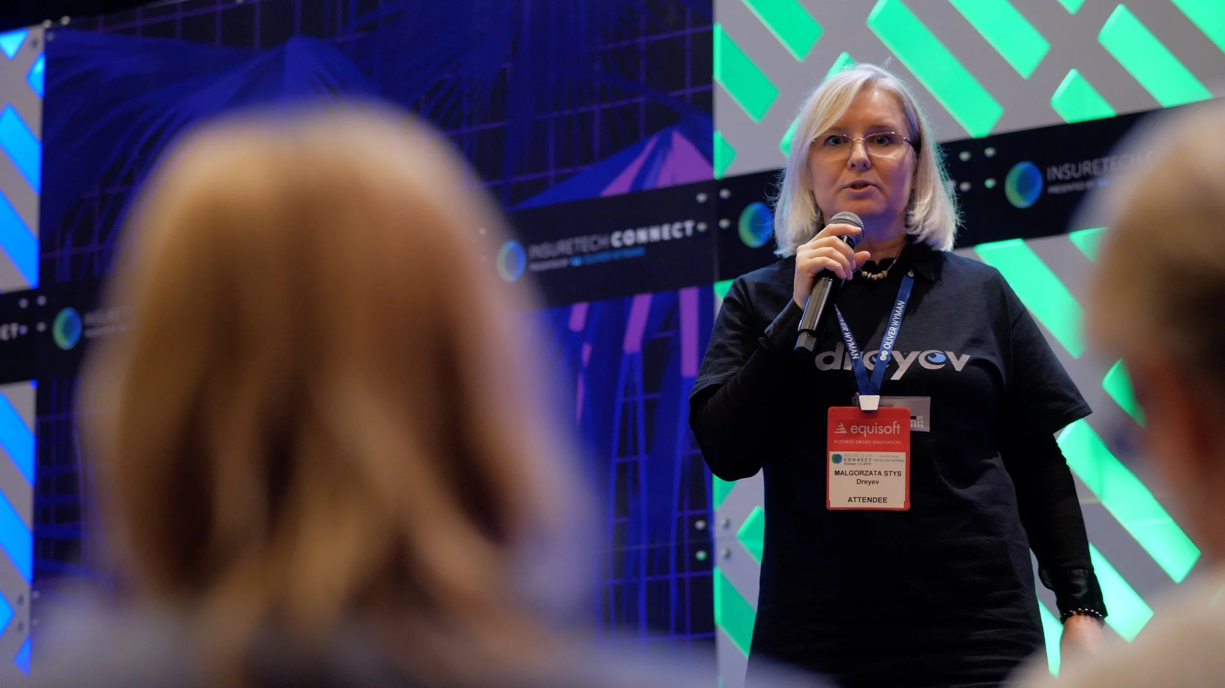 2nd Runner Up - Margorzata Stys, co-founder and CEO of Dreyev