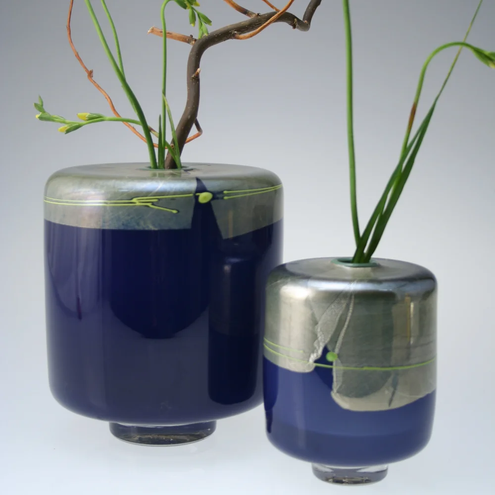 ENSO / a Japanese term meaning circle, the only symbol used in Zen Buddhism, painted by teachers as a demonstration of their "Buddha Mind" this ongoing series includes both production pieces and one of a kind pieces SHOP VASES