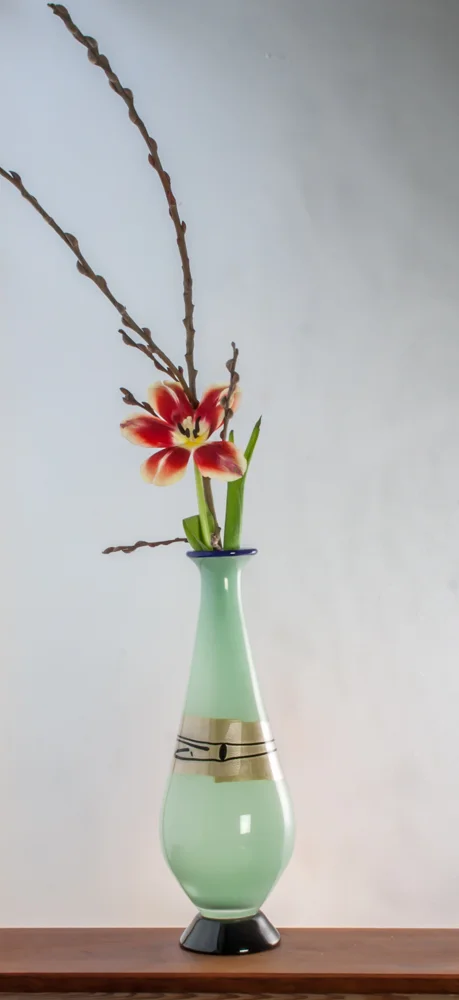 ENSO / a Japanese term meaning circle, the only symbol used in Zen Buddhism, painted by teachers as a demonstration of their "Buddha Mind" this ongoing series includes both production pieces and one of a kind pieces SHOP VASES