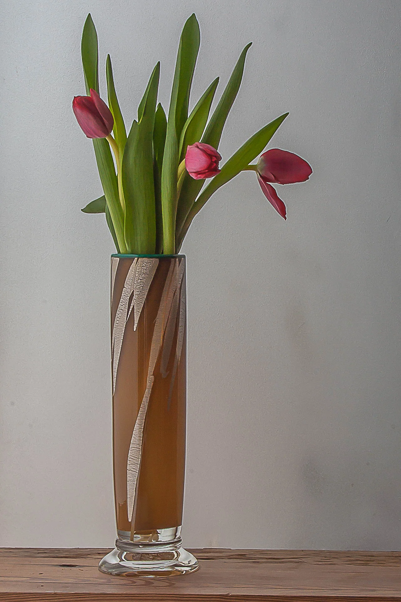 grass bud vase