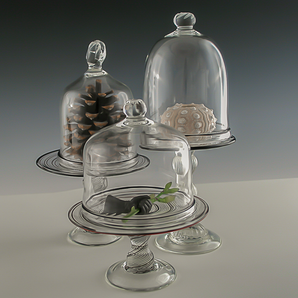 domed pedestals