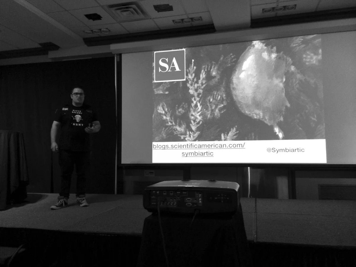 Talking about our Symbiartic blog means talking about the #SciArt community.
