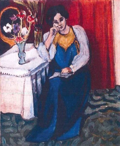 La Liseuse en Blanc et Jaune, 1919. Henri Matisse.