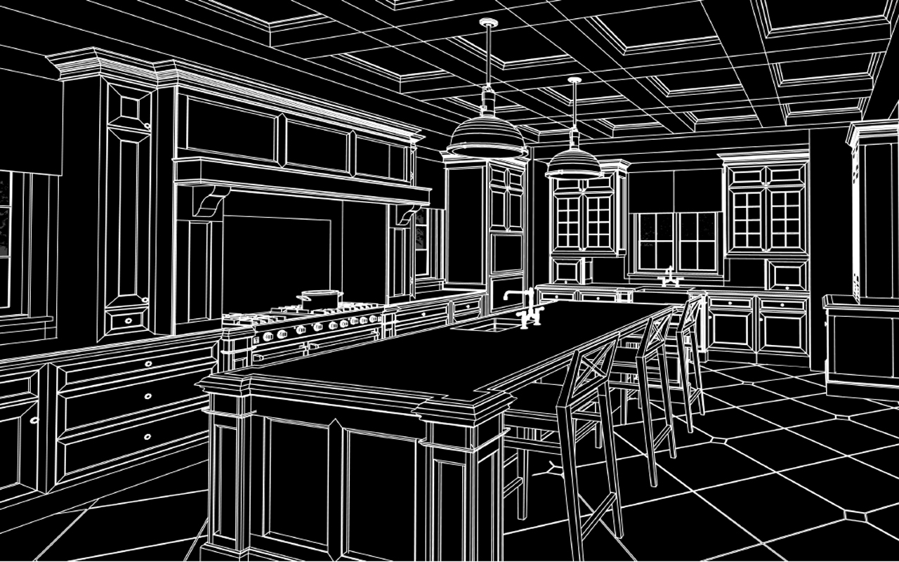 Empire Group. CAD design for Moreno Kitchen Development.