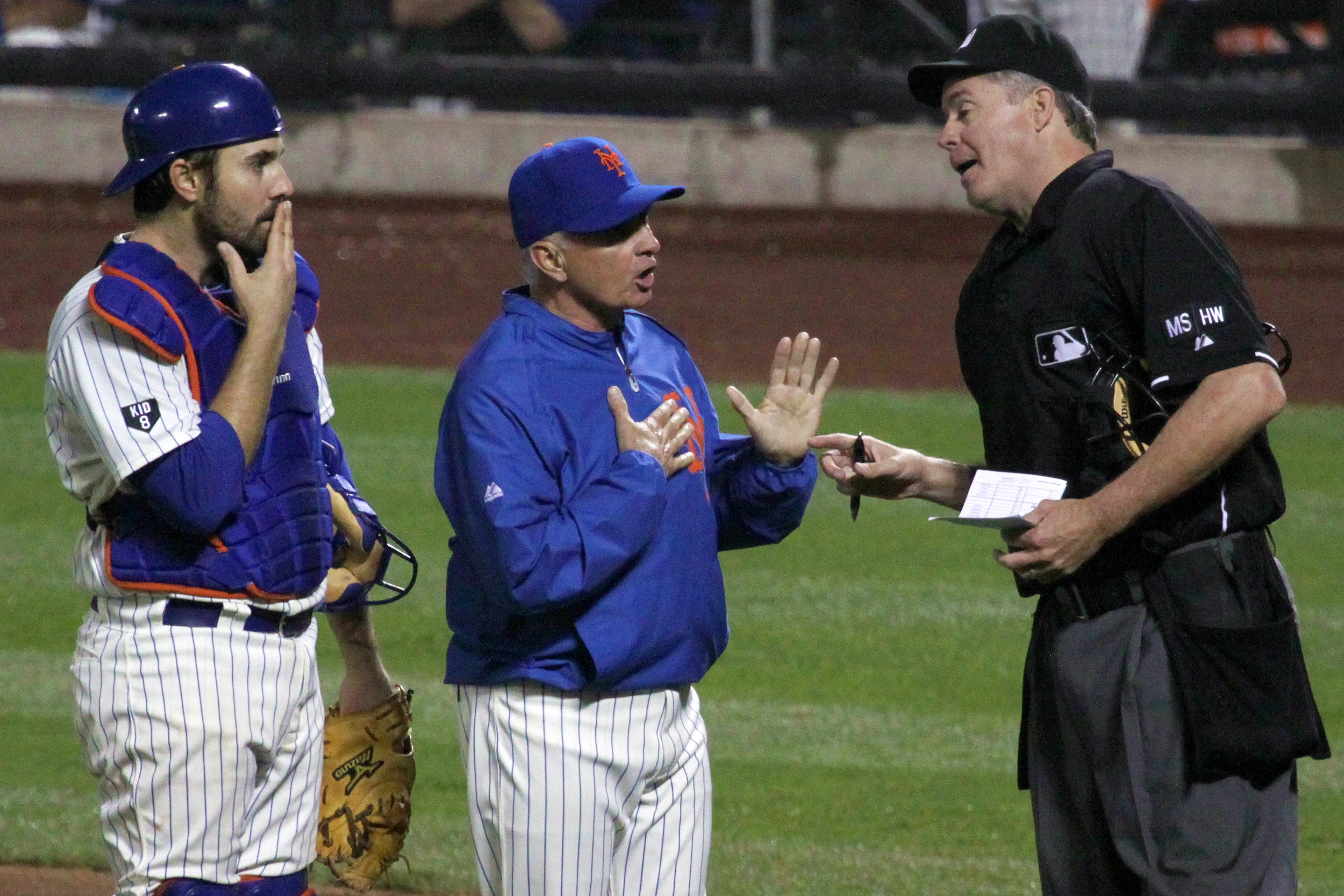 Terry Collins Argues