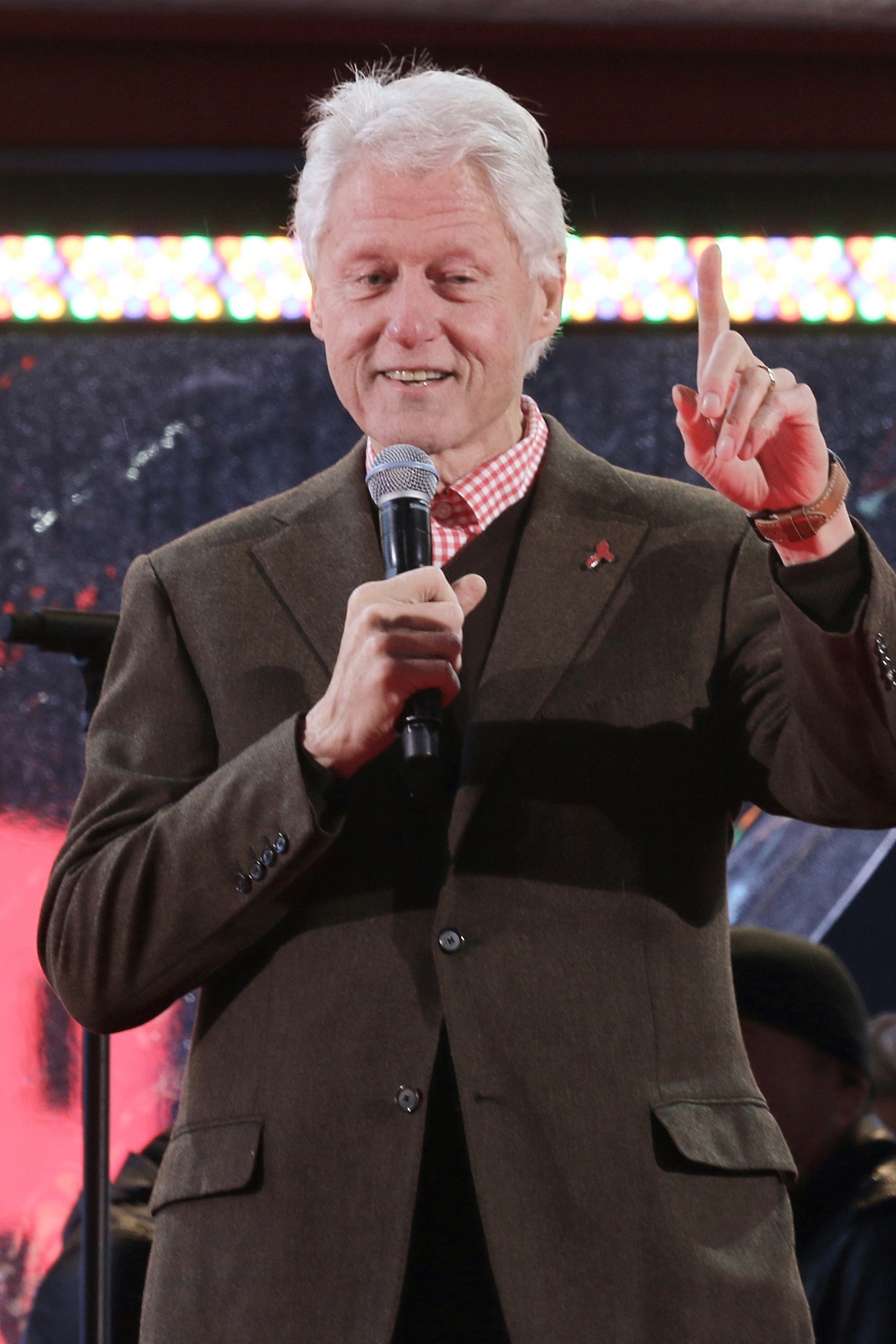 Former President Bill Clinton Speaks at World AIDS Day