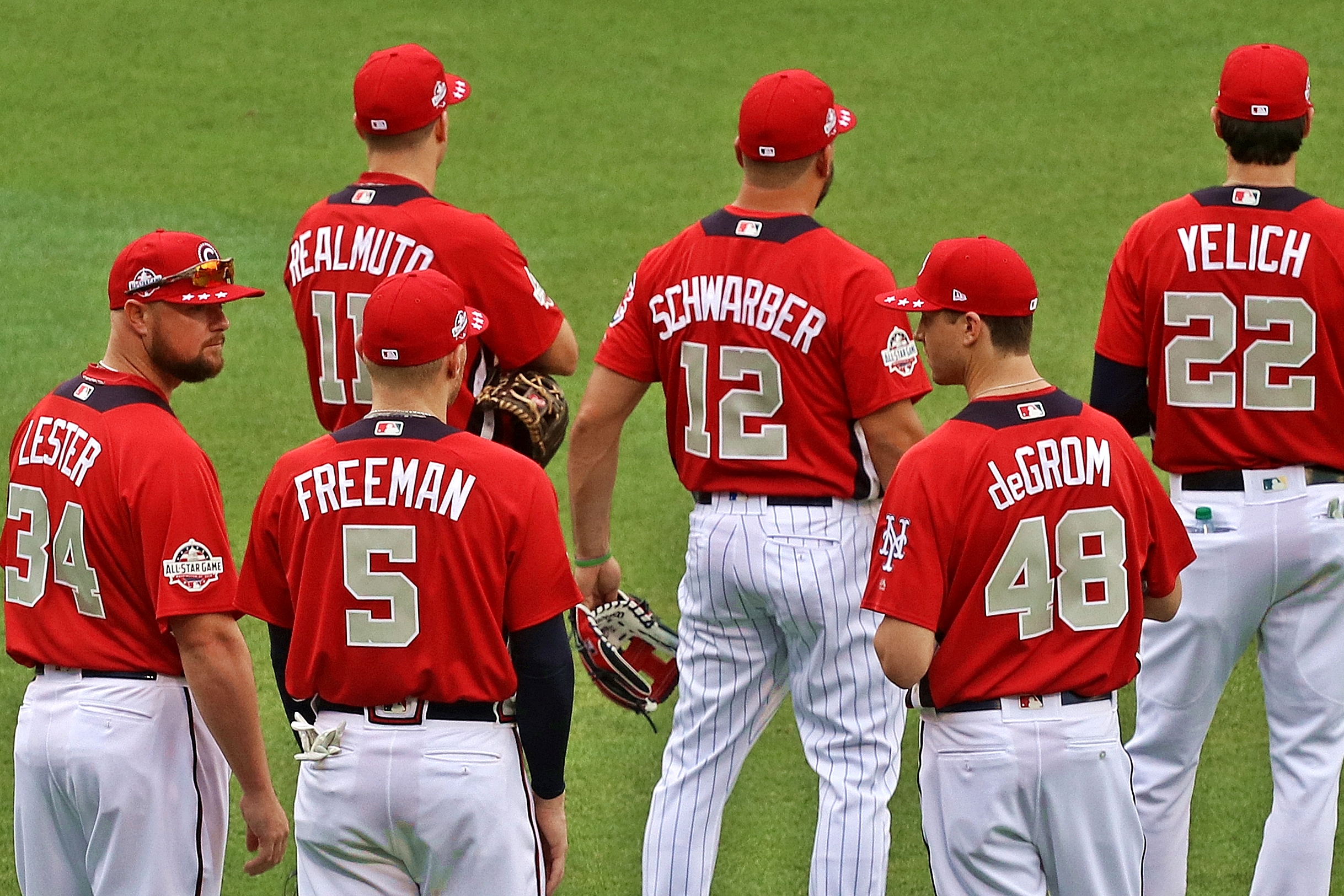 mlb all star game uniforms 2018