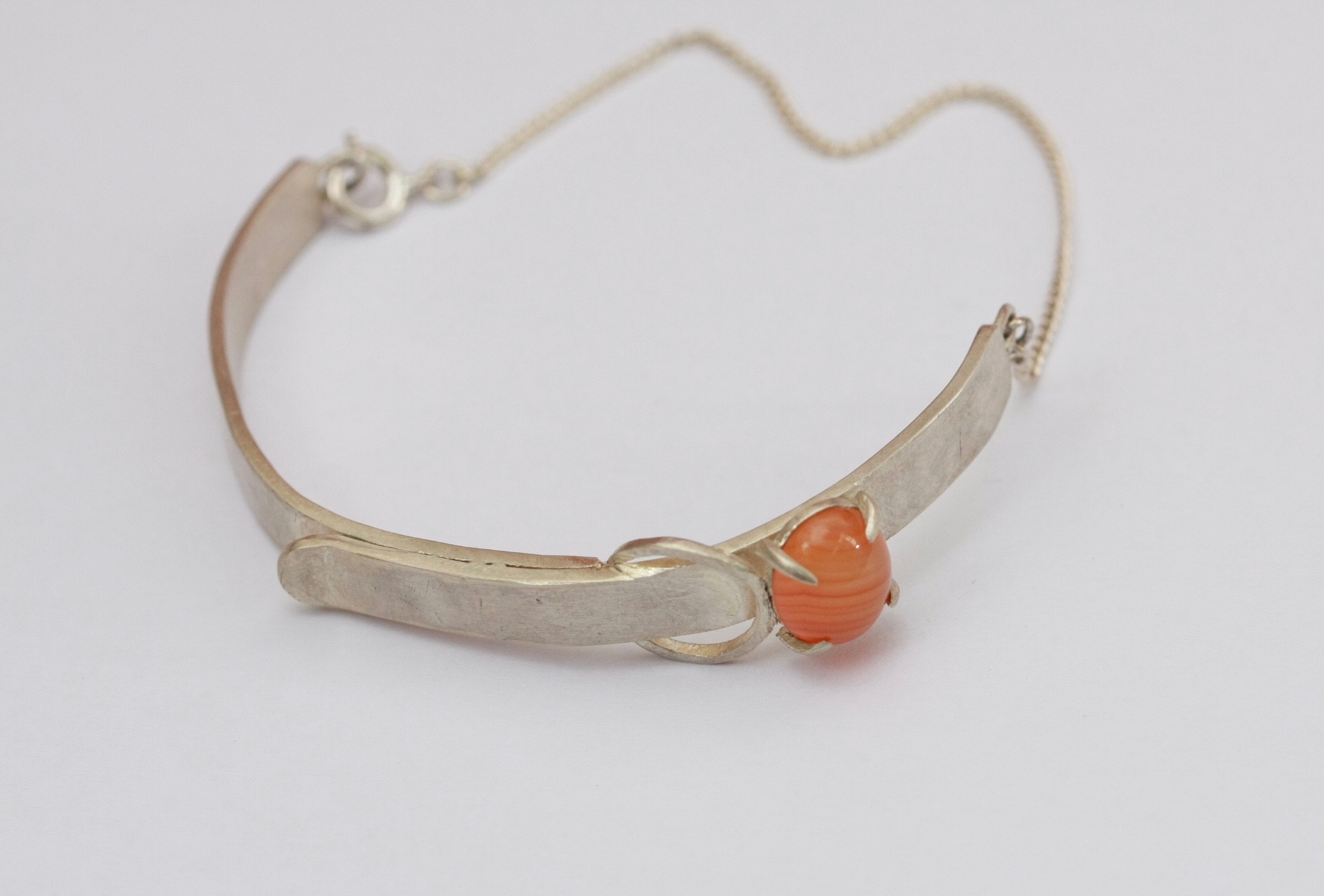 Sterling silver and antique stone from the U.K (Middle of 19th century) シルバー×アンティーク石(19世紀中期)