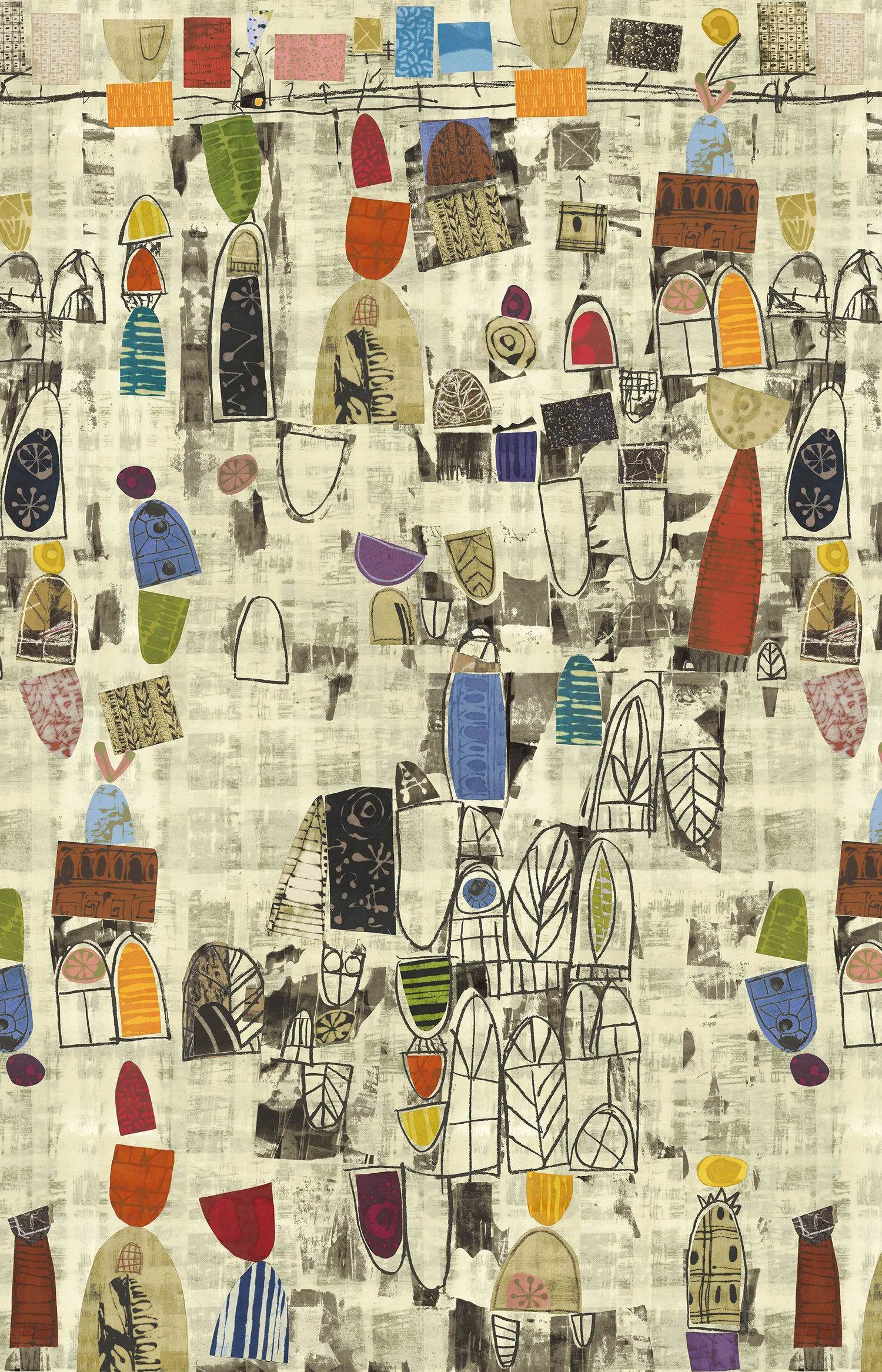 art history timeline notes feature fabric — marcia derse