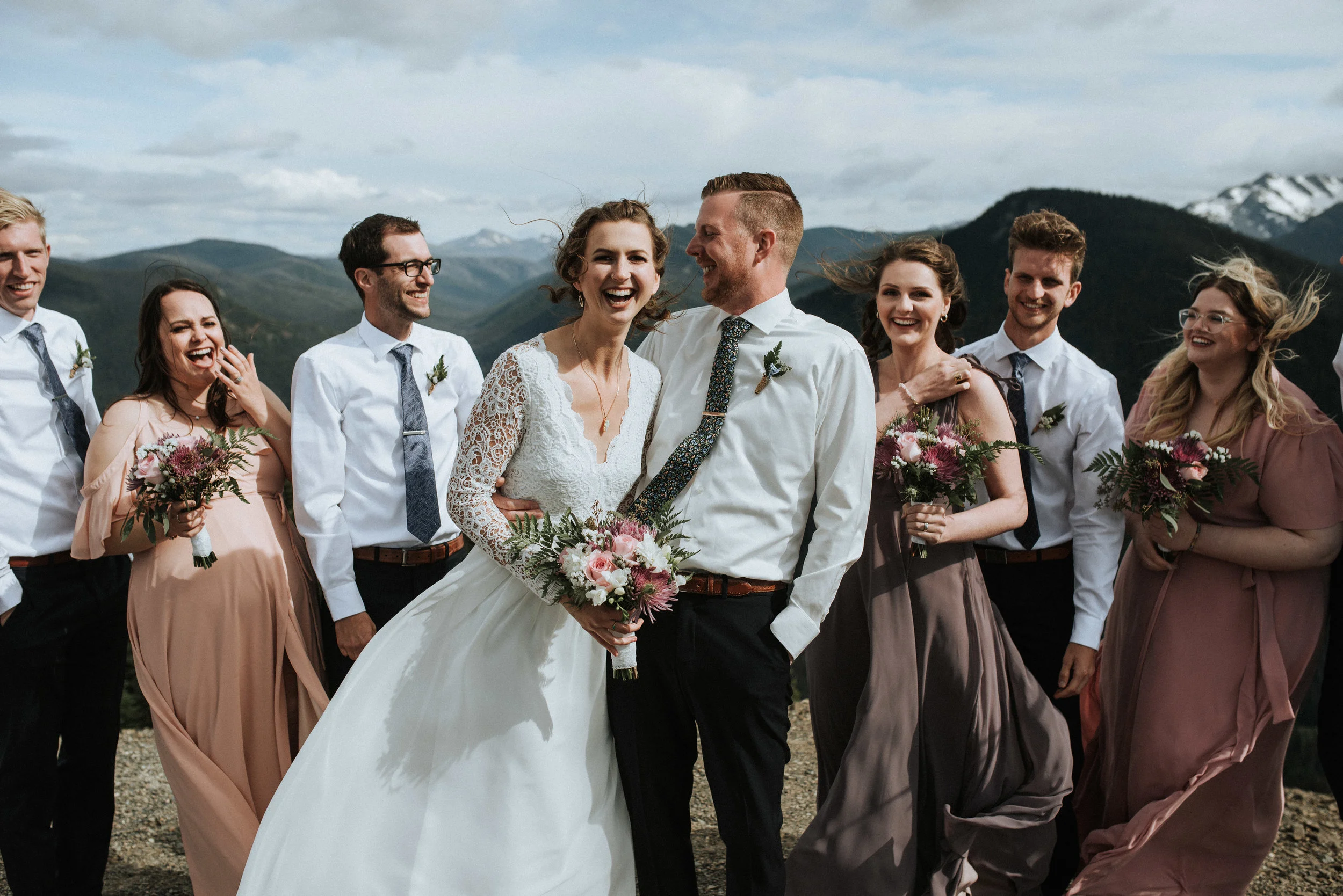 Windy Manning Park Wedding
