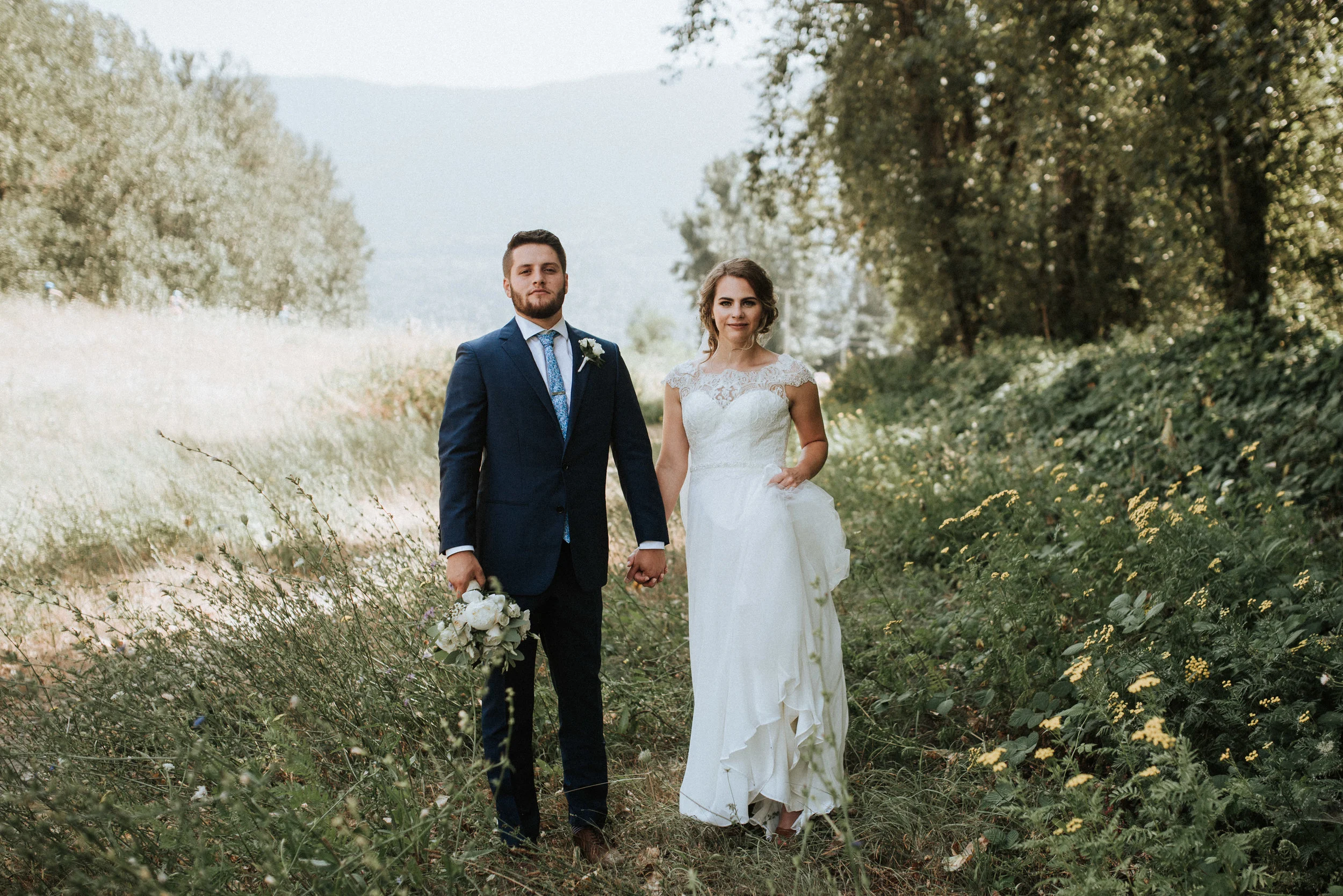 Laurel &amp; Micheal - Summer Chilliwack Church Wedding