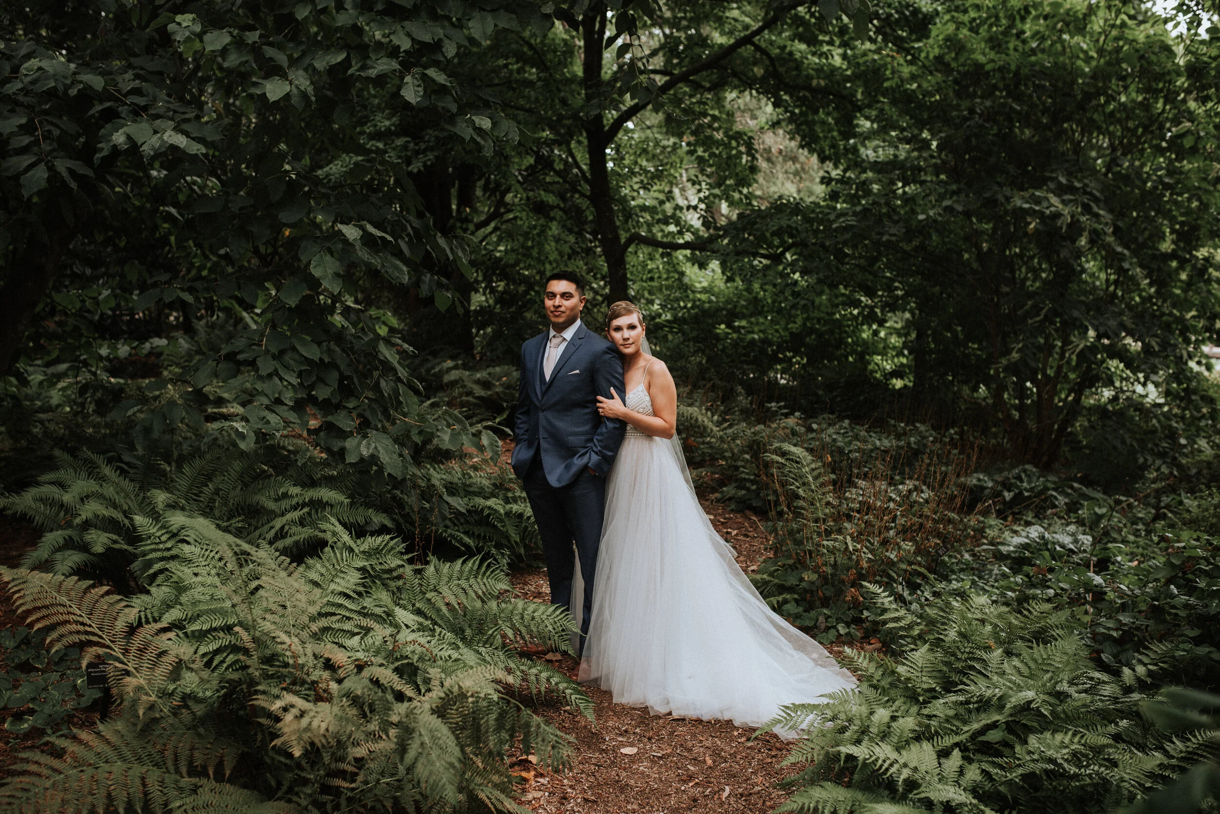 Stacy &amp; Vishal - VanDusen Botanical Garden Wedding