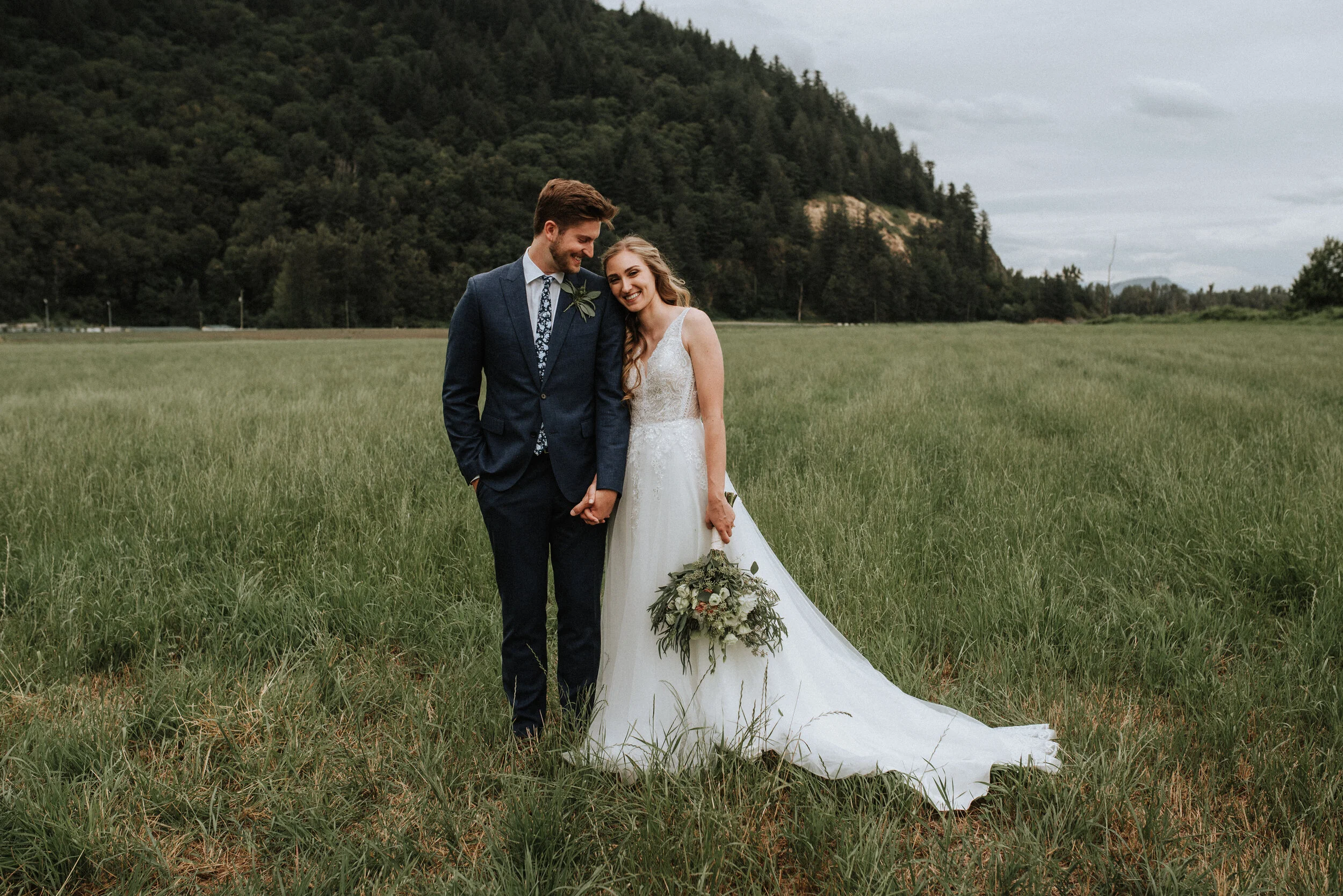 Julianna &amp; Taylor - Deroche Backyard Wedding