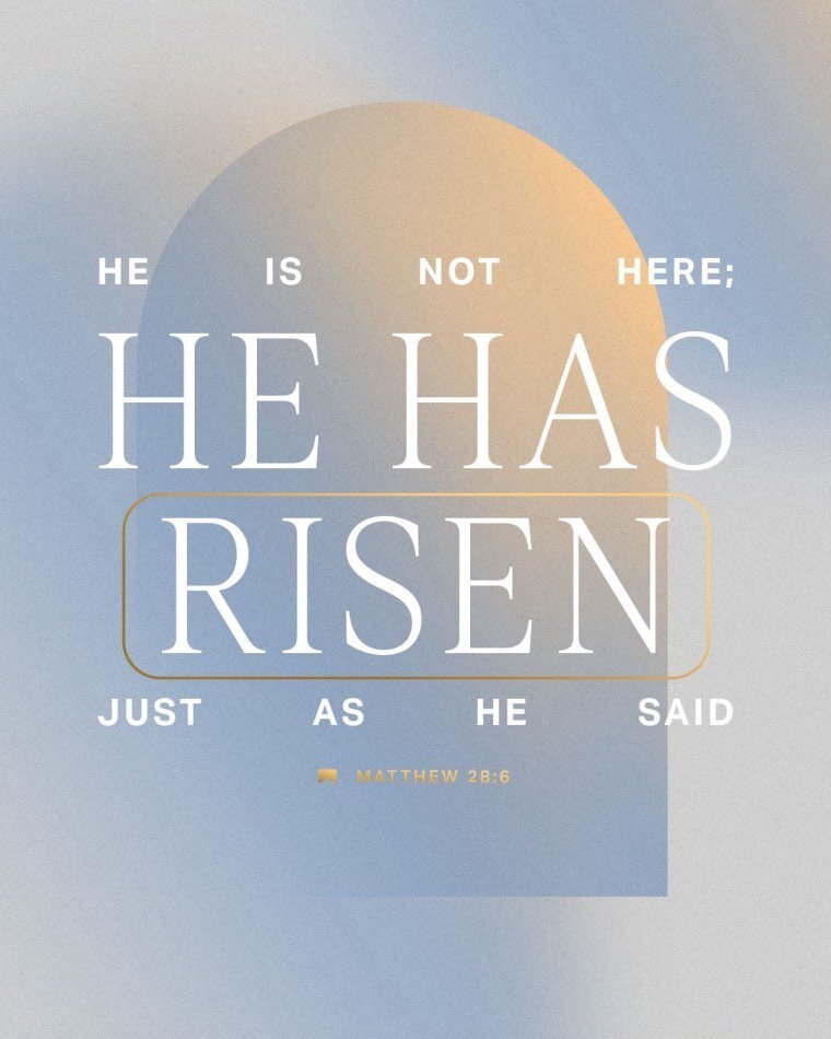 Blessings to you guys! Happy Easter. 

#heisrisen #happyeaster #resurrection